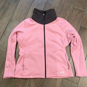 Under Armour semi fitted fleece zip up jacket